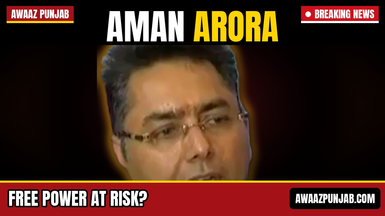 AAP Punjab president Aman Arora