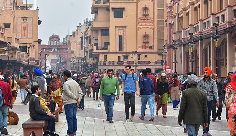 Amritsar cityscape, Punjab — file photo