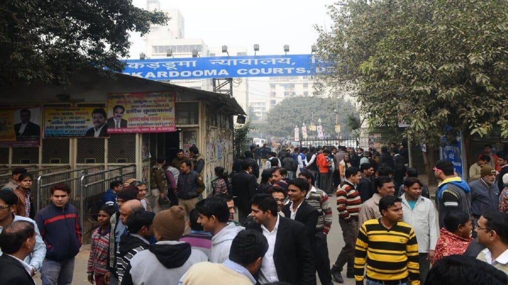 The Karkardooma Court complex in Delhi, one of the district court complexes where advocates have been called to abstain from work on October 27