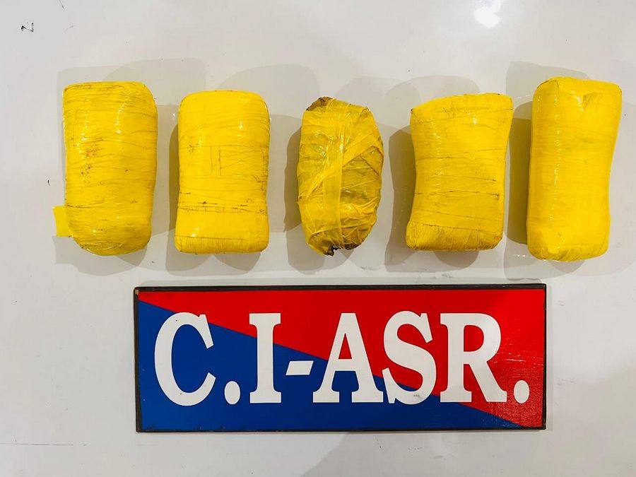 Packets of heroin seized by Punjab Police in an earlier operation — file photo
