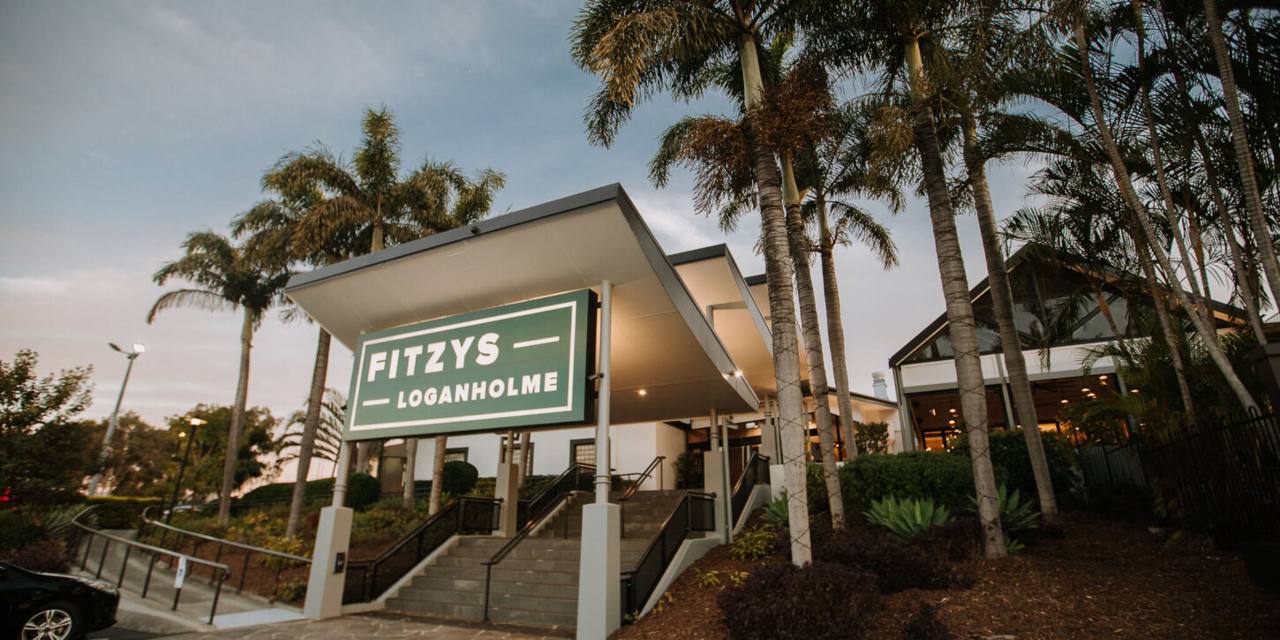 Exterior of Fitzy's Loganholme pub in Brisbane's south, Queensland, outside which the shooting happened