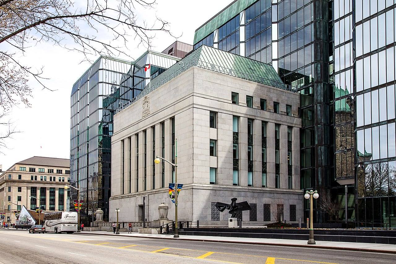 Bank of Canada head office building in Ottawa
