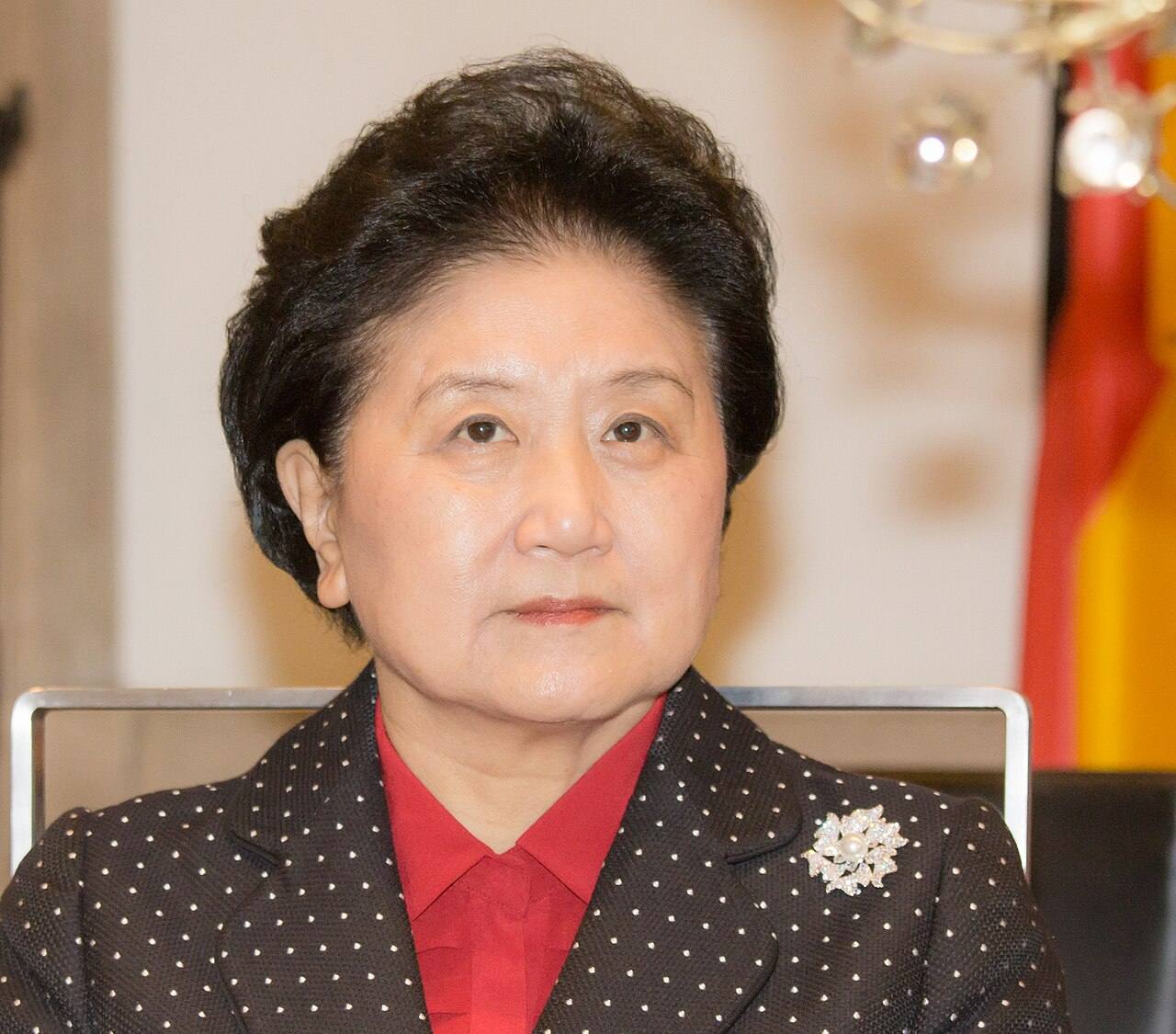 Liu Yandong, China's former vice premier, photographed in Cologne in 2016