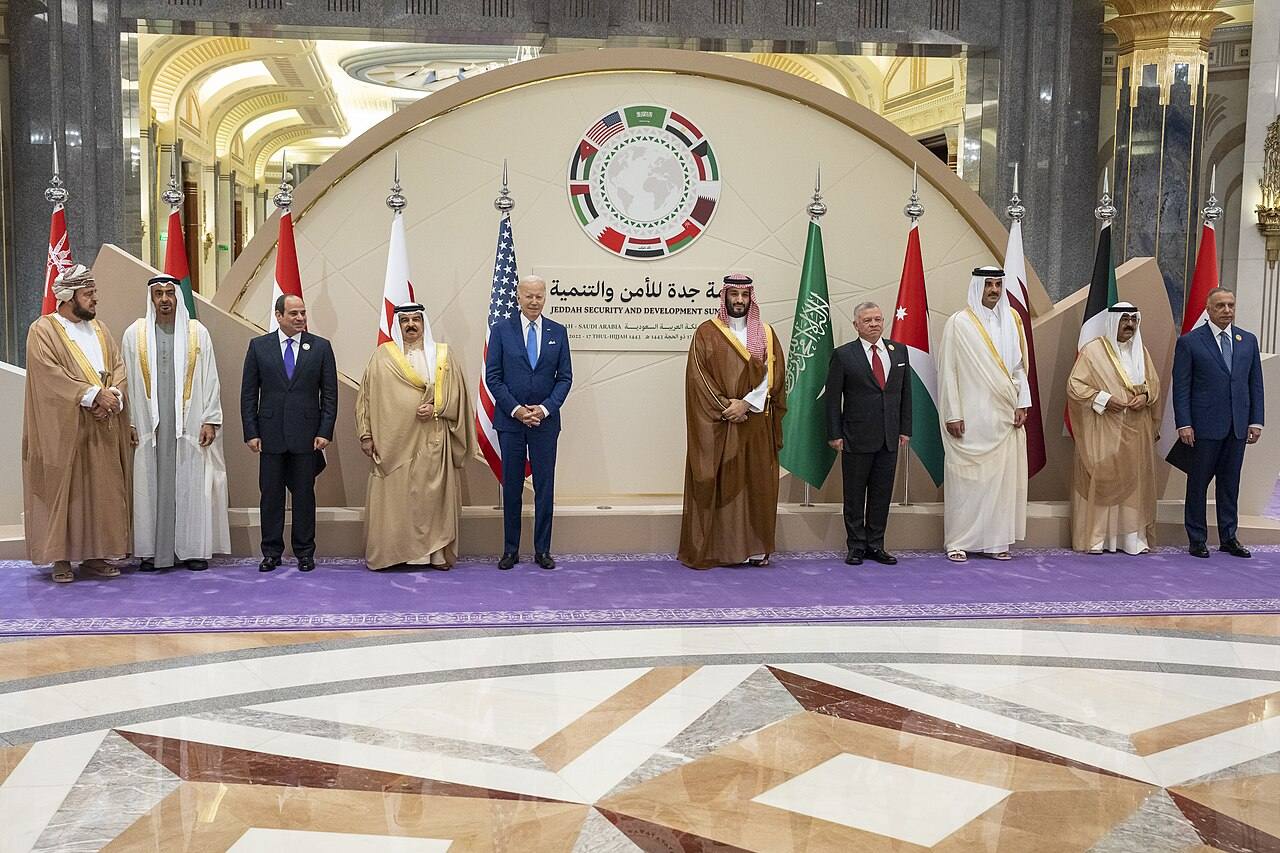 Leaders of the Gulf Cooperation Council member states at a summit (file photo)