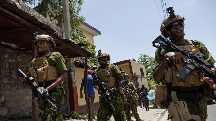 Members of the Gang Suppression Force in Haiti (file photo)