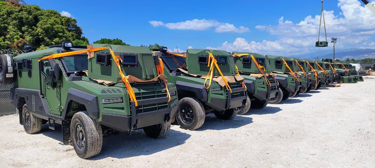 Armoured vehicles of Haiti's international Gang Suppression Force