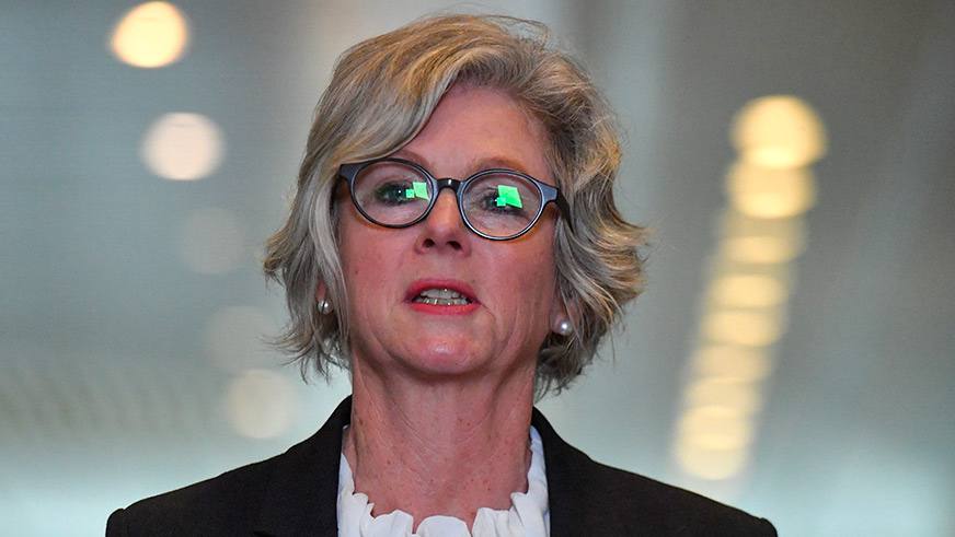Australian independent MP Helen Haines, in a file photo from her time in federal parliament