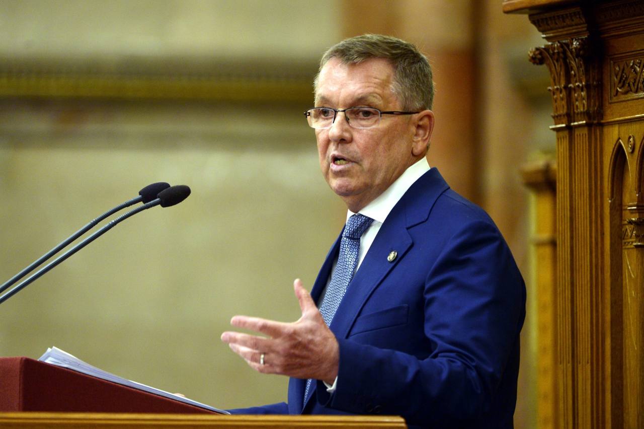 Former Hungarian central bank governor Gyorgy Matolcsy (file photo)