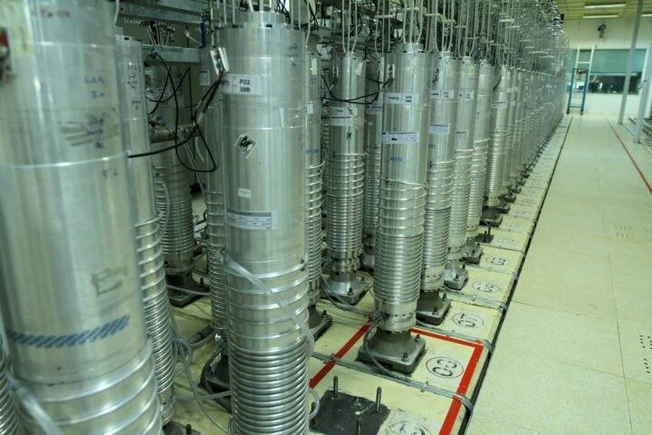 Centrifuges at Iran's Natanz nuclear facility (AP file photo)