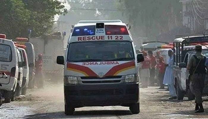 Representational file photo of an ambulance approaching an incident site