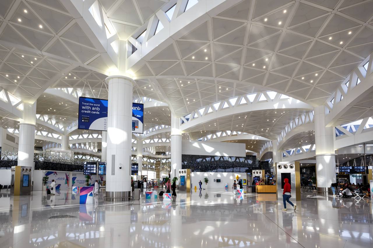 Aircraft parked at King Khalid International Airport in Riyadh (file photo)