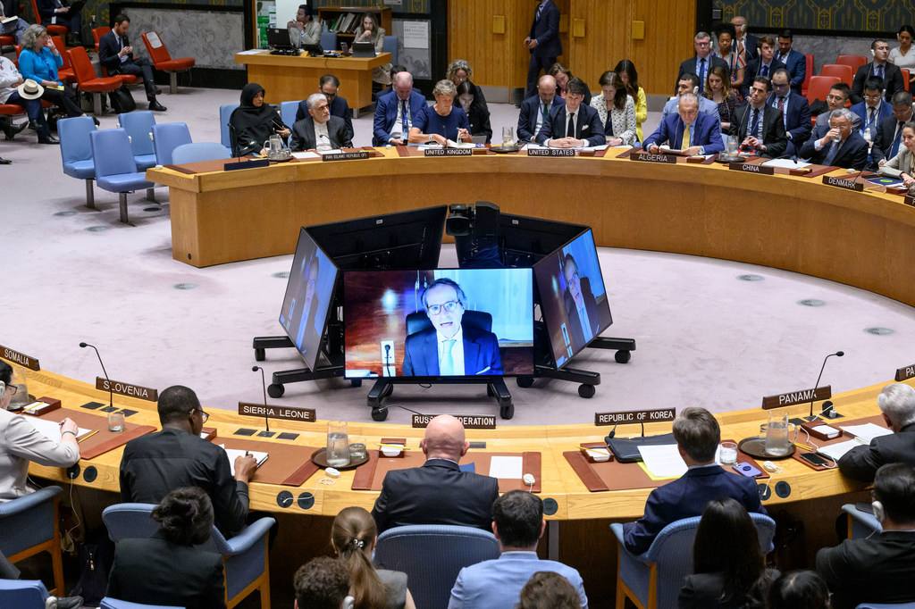 IAEA Director General Rafael Grossi in a UN photo