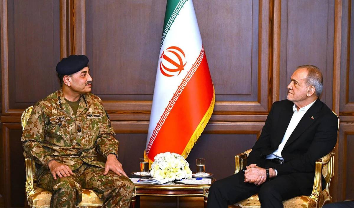 File photo: Pakistan's army chief Field Marshal Asim Munir during a visit to Iran