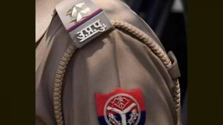 Uttar Pradesh Police uniform shoulder insignia (file photo)