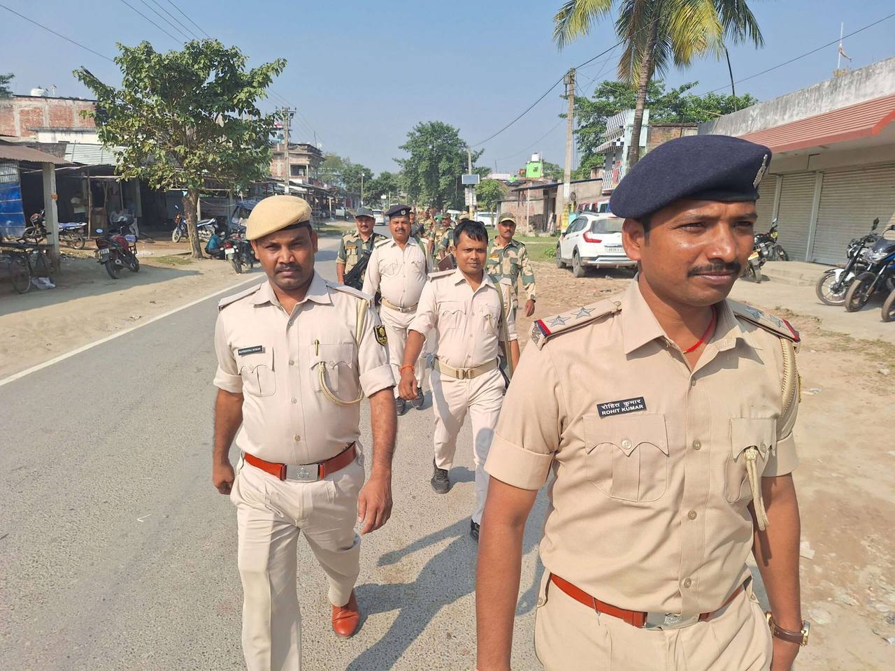 Bihar Police personnel on duty (file photo)