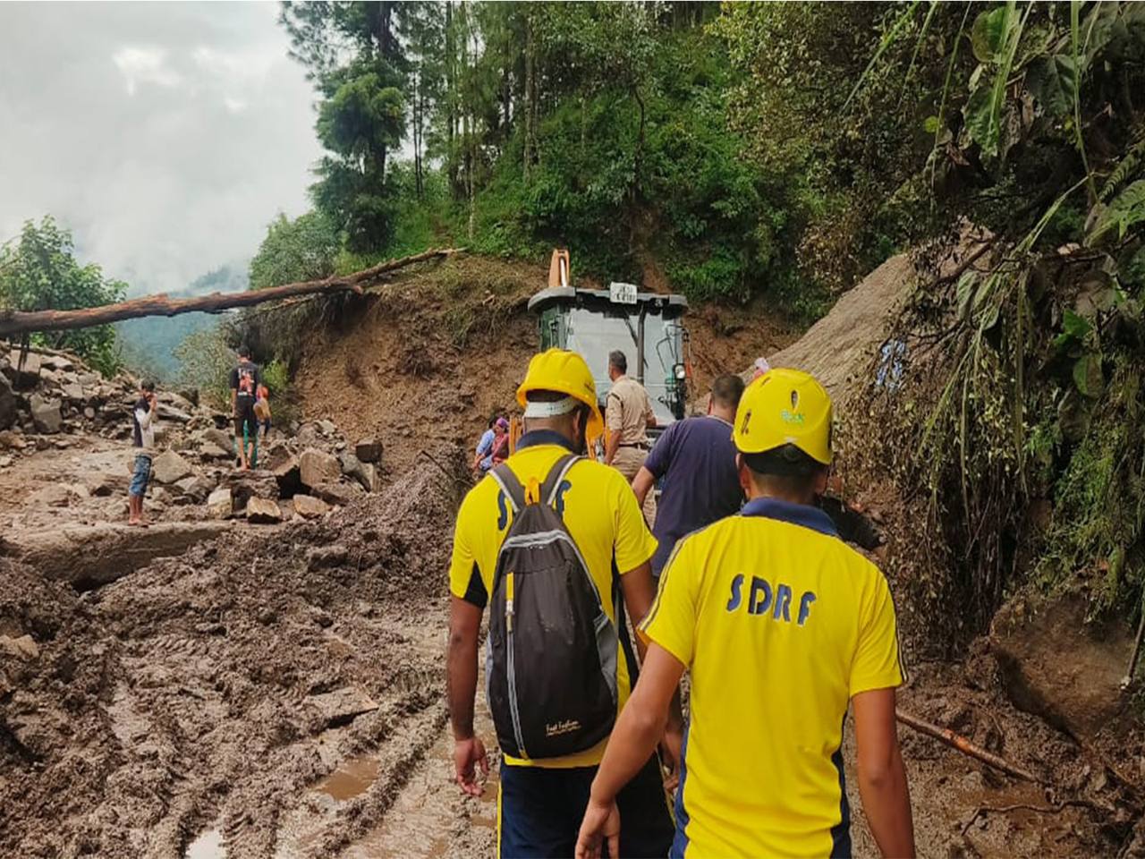 SDRF rescue personnel during a rescue operation in Chamoli district, Uttarakhand (file photo)