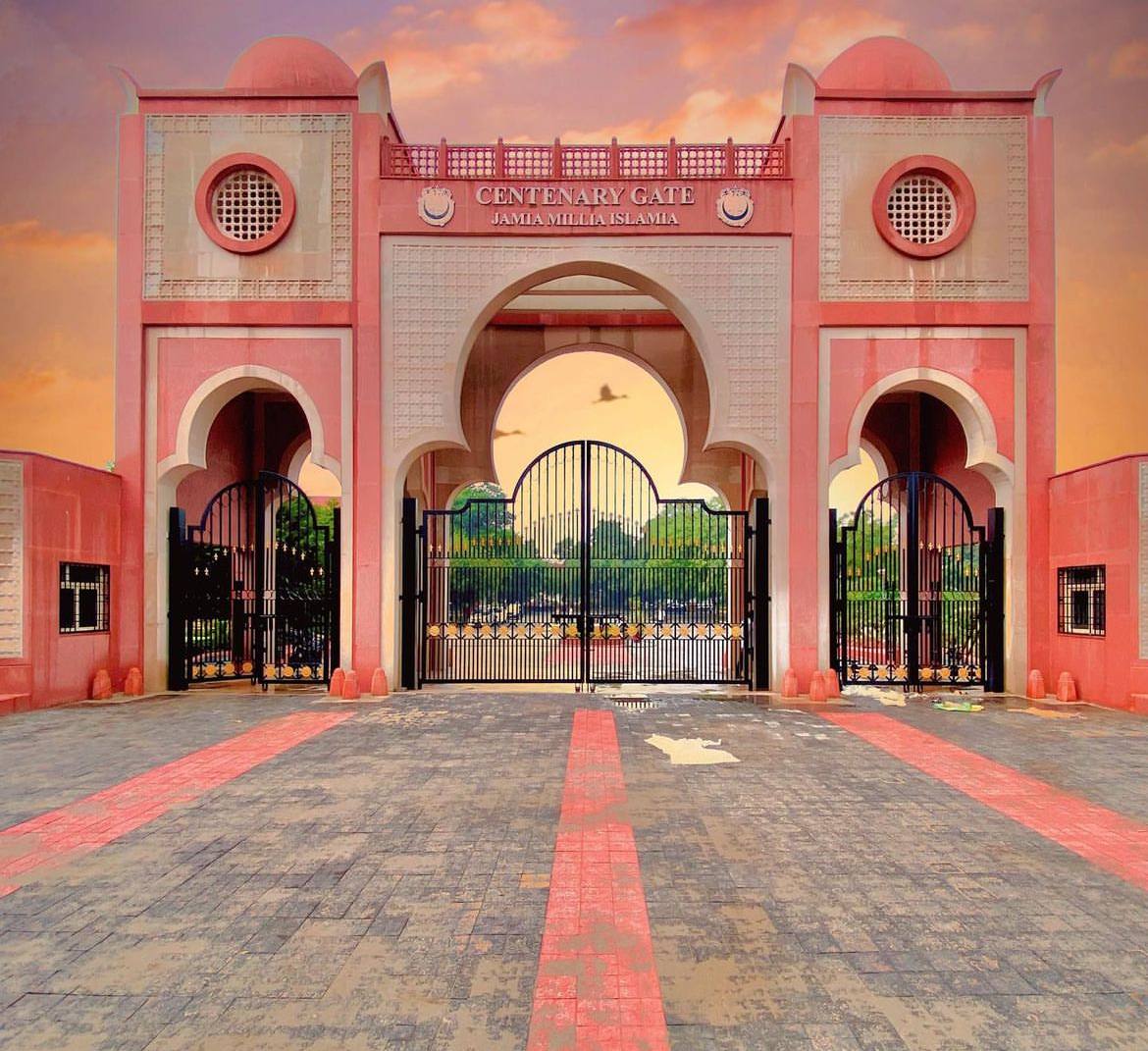The Centenary Gate of Jamia Millia Islamia in New Delhi (file photo)