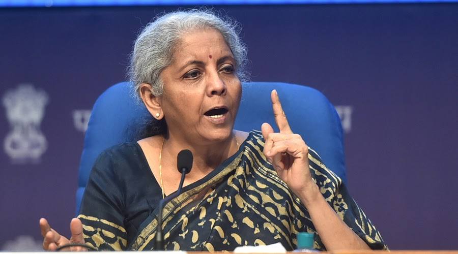 Finance Minister Nirmala Sitharaman (file photo)