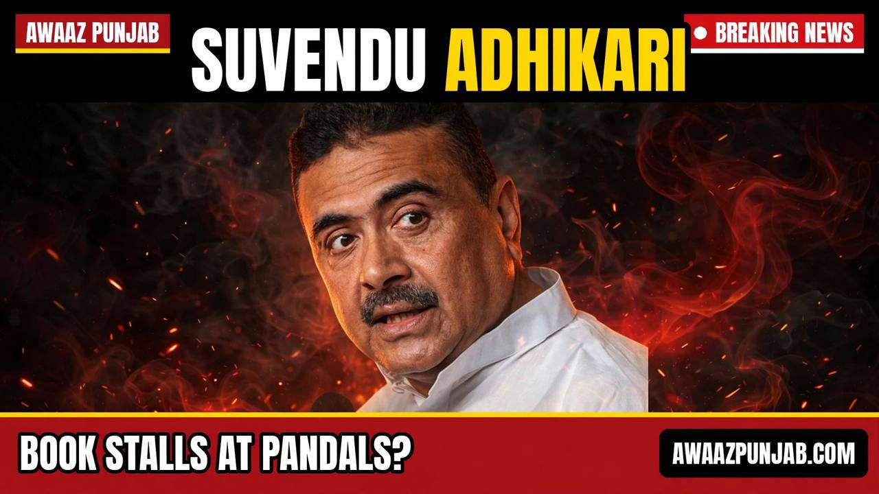 West Bengal Chief Minister Suvendu Adhikari (branded thumbnail, from a real file photo)