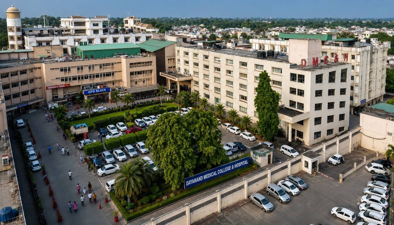 Dayanand Medical College and Hospital (DMC) in Ludhiana, where the victim was taken after the shooting