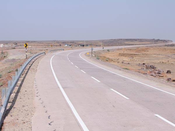 A Madhya Pradesh highway stretching through dry countryside (file photo)