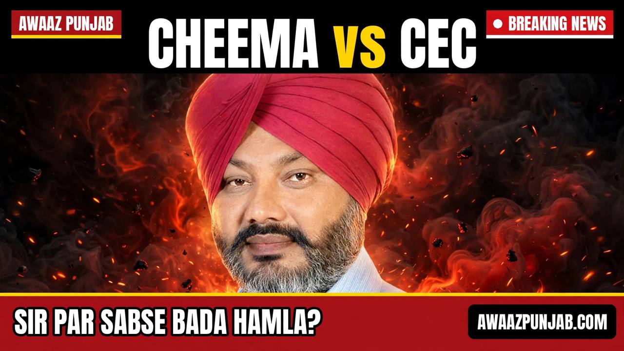 Branded thumbnail with a real photo of Punjab Finance Minister Harpal Singh Cheema