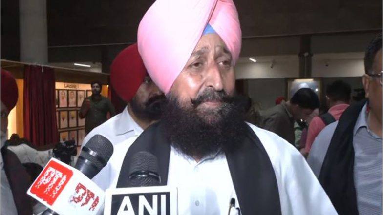 CLP leader Partap Singh Bajwa, photographed by ANI
