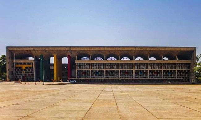 File photo of the Punjab and Haryana High Court building in Chandigarh