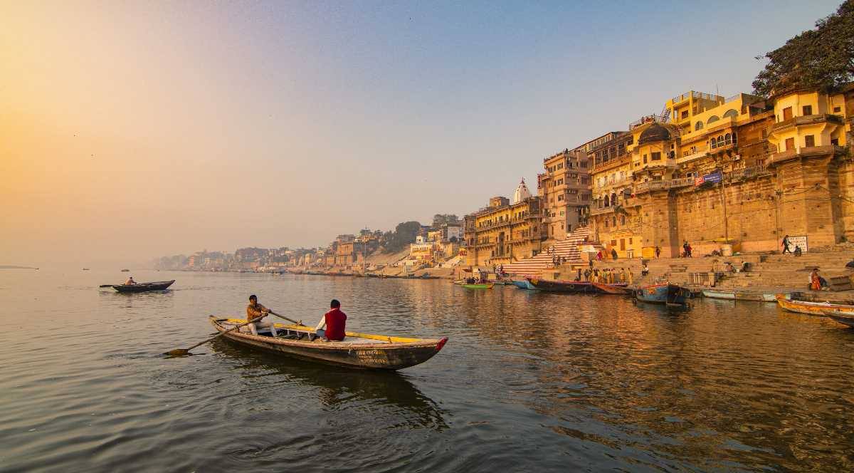 Boats moored along a ghat on the Ganga at Varanasi, Uttar Pradesh (file photo)