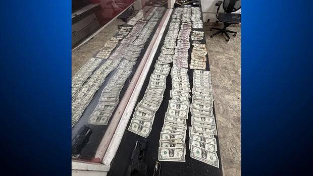 Cash seized in Vallejo illegal gambling raid laid out by police