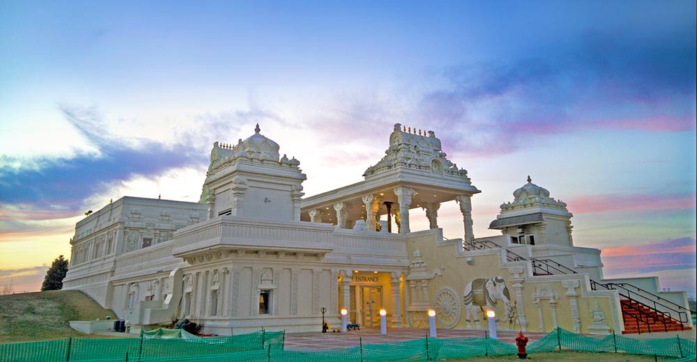 The Sri Venkateswara Swami (Balaji) Temple in Aurora, Illinois, the temple targeted in the alleged October 11 attack plot