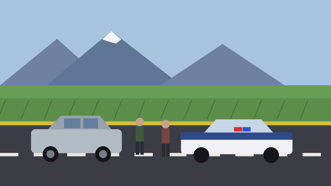 {'en': 'Editorial illustration of a rural road in Whatcom County, Washington, with an SUV and a sheriff vehicle', 'pa': 'ਵਾਸ਼ਿੰਗਟਨ ਦੀ ਵਟਕੌਮ ਕਾਉਂਟੀ ਵਿੱਚ ਇੱਕ SUV ਅਤੇ ਸ਼ੈਰਿਫ਼ ਦੀ ਗੱਡੀ ਵਾਲੀ ਪੇਂਡੂ ਸੜਕ ਦੀ ਸੰਪਾਦਕੀ ਤਸਵੀਰ', 'hi': 'वाशिंगटन की वॉटकॉम काउंटी में SUV और शेरिफ वाहन वाली ग्रामीण सड़क का संपादकीय चित्र'}